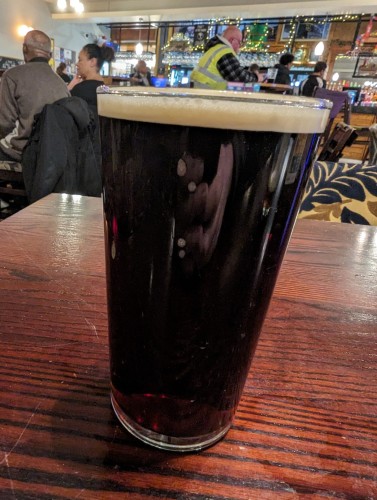 A pint of Old Peculiar