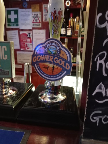 Beer pump "Gower gold"