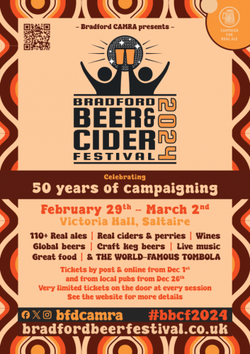 Bradford beer festival poster
